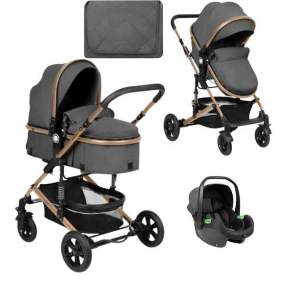 Комбинирана бебешка количка 3в1 Kikka Boo Amaia, Dark Grey 2024-LxZCk.jpeg