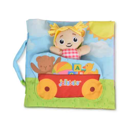 Мека книжка-чанта с кукла Jollybaby
