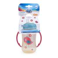 Преходна чаша Canpol със силиконов накрайник и дръжки 320 мл, червена-M2iA9.jpg