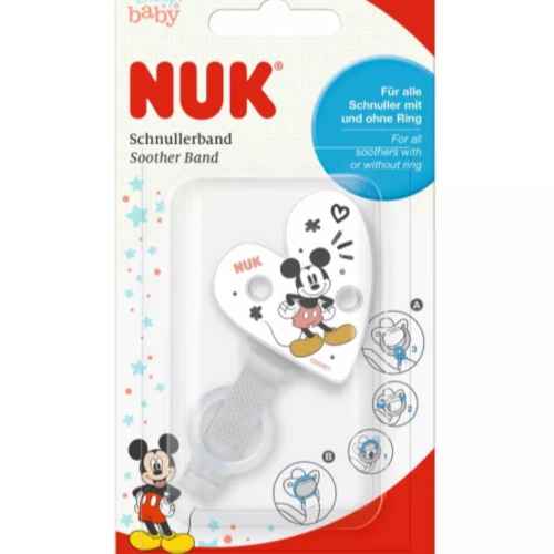 NUK лента за биберон MICKEY