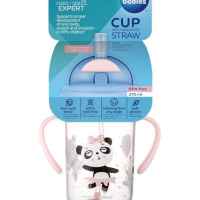 Нетечаща чаша със сламка Canpol-babies Bonjour Paris 270 мл, розова-MQ43q.jpeg