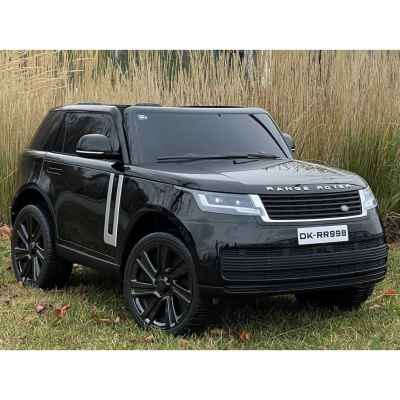 Акумулаторен джип JJ Range Rover 24V, двуместен черен металик