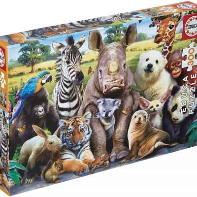 Пъзел Educa, На училище, 300 части