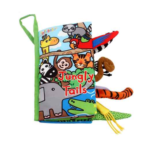 Мека книжка с опашки Jollybaby, Джунгла