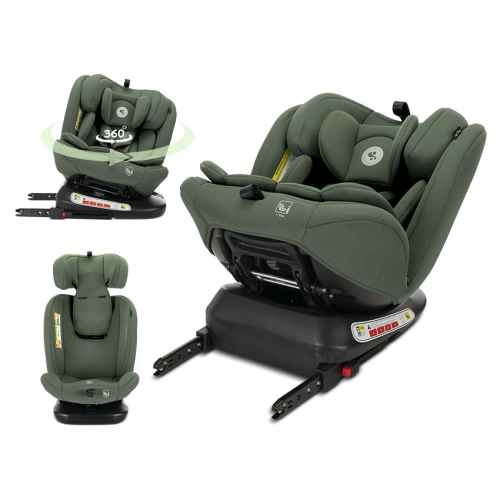 Столче за кола Lorelli Capella Isofix 360, Green