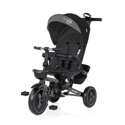 Сгъваема триколка Chipolino TWISFOLD 360, черна