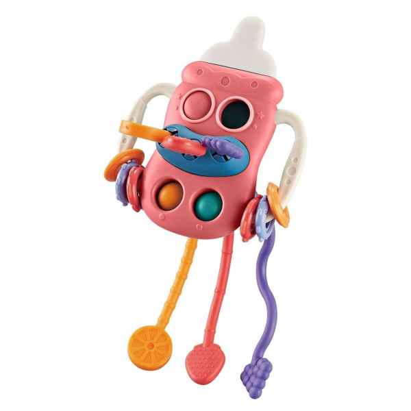 Бебешка сензорна играчка Moni Baby bottle, pink-N7OWv.jpeg