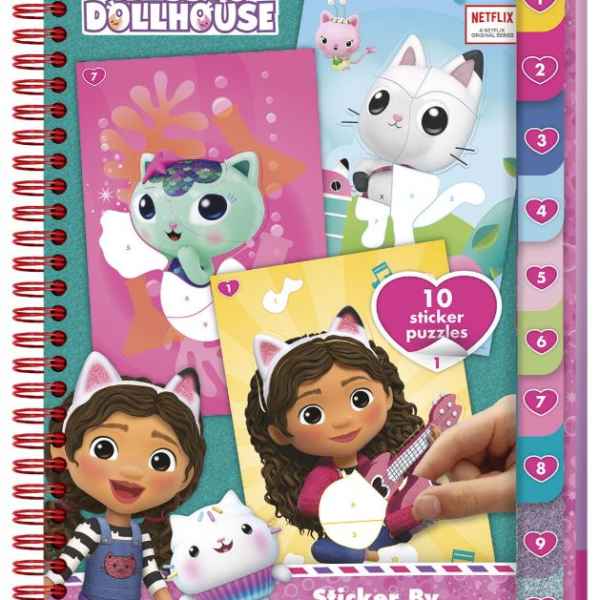 Творчески комплект Totum, Gabby′s Dollhouse, Книжка със стикери по номера-N9Q9z.jpeg