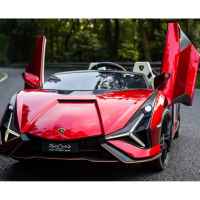 Акумулаторна кола JJ Lamborghini Sian 4x4 24V, двуместна червен металик-NDHHz.jpeg