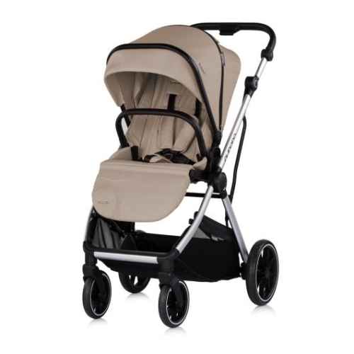 Комбинирана бебешка количка 3в1 Chipolino Аурора, лате