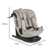 Столче за кола Cangaroo GTS 40-150 см, Sandstone-NO6hP.jpeg