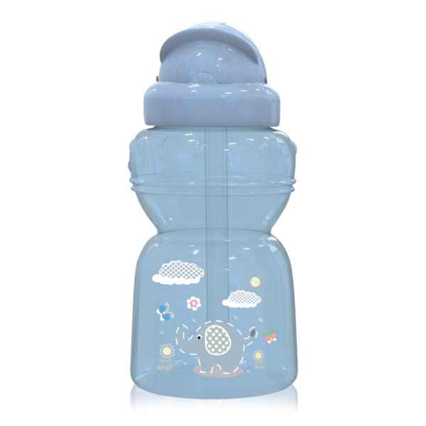 Спортна бутилка със сламка Lorelli Animals 325ml, Moonlight blue-NOTqK.jpg