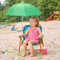 Сгъваемо детско столче Ginger Toffy с чадър, за плаж, градина и къмпинг-NOuMZ.jpeg