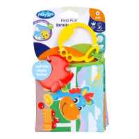 Мека текстилна книжка с 4 шумолящи листа Playgro Popper, First Fun Stroller Book-NZy9v.jpeg