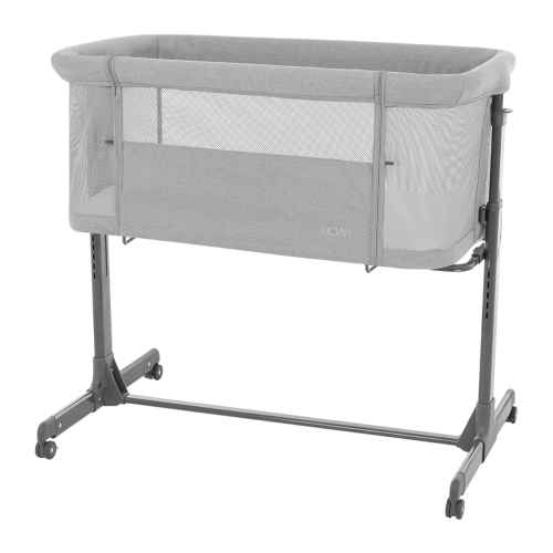 Бебешка мини кошара Kikka Boo Noah, Light Grey РАЗПРОДАЖБА