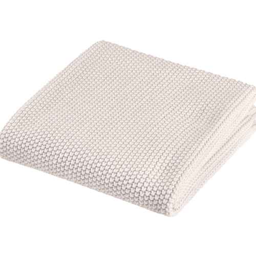 Плетено памучно одеяло Kiikka Boo Dream Big, Beige