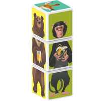 Магнитен конструктор Geomag, Magicube, Животни, 3 части-NdBuT.jpeg