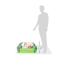 Детски двоен диван Delta Trade, Мече кранист-Ndywu.png