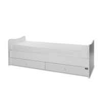 Бебешко легло Lorelli MAXI PLUS NEW 70/160, БЯЛО-3BOX-NnmMk.jpeg