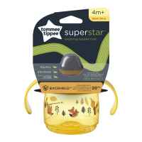Неразливаща чаша с мек накрайник Tommee Tippee 190мл Superstar, жълта-No72A.jpeg