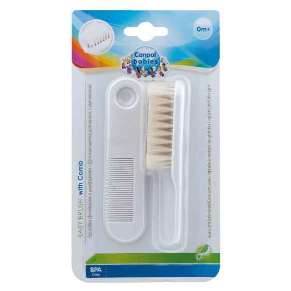 Комплект за коса Canpol с мек естествен косъм, бяло-NxRIM.jpg