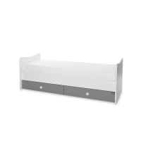 Бебешко легло Lorelli Trend Plus New 3-box, Бяло/ stone grey-NzNYz.jpeg