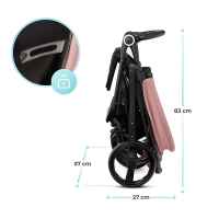 Лятна бебешка количка Kinderkraft GRANDE PLUS, Black-O2dwu.jpeg