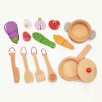 Детска дървена кухня Classic World, за игра с аксесоари-O2toW.jpeg