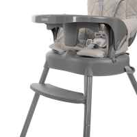 Столче за хранене Lorelli 3в1 Siesta, Grey leather-O4HBV.jpeg