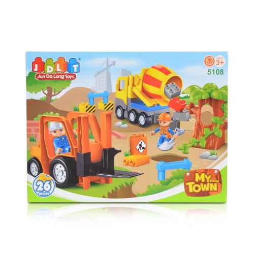 Конструктор JDLT My Town, 26 части