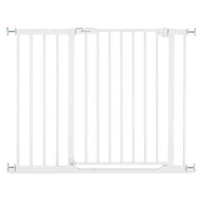 Предпазна преграда за бебе Hauck Clear Step 2 + удължител 21 см, White