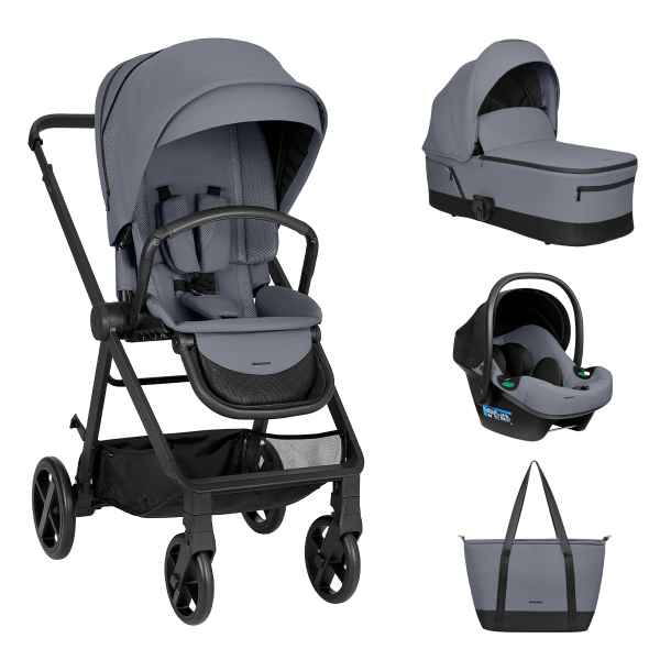 Комбинирана бебешка количка 3в1 Kikka Boo Mia, Grey 2026-OUGR2.jpeg