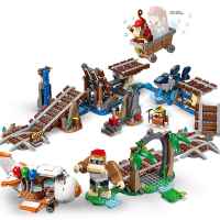 Конструктор LEGO Super Mario Комплект с допълнения Diddy Kong's Mine Cart Ride-OWdOt.jpeg