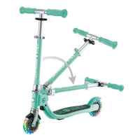 Сгъваема тротинетка Globber, Flow Foldable Junior Lights, мента-Oc7vs.jpeg