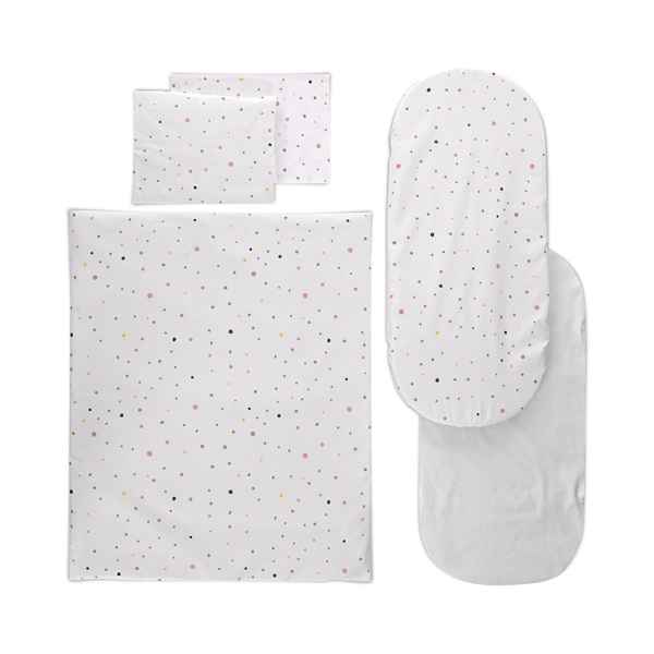 Сет за Бебешка количка Lorelli с протектор, Happy friends Минт-Ohxiq.jpeg