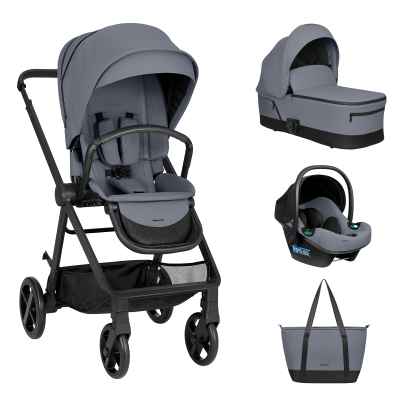 Комбинирана бебешка количка 4в1 Kikka Boo Mia, Grey 2026