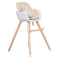 Столче за хранене Buba Carino 2в1, Слонова кост-OmuWz.jpg