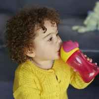 Чаша със сламка AVENT 12m+ с дръжки 300мл, розова-OnOuT.jpg