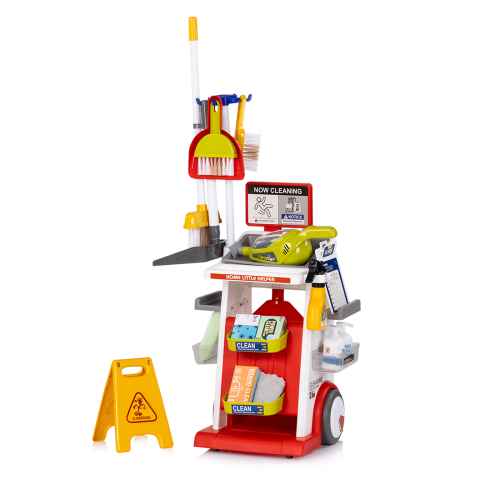 Комплект за почистване Chipolino, с прахосмукачка