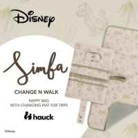 Чанта за памперси Hauck Change N Walk, с подложка за повиване, Simba Beige-P48aV.jpeg