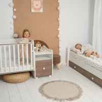 Бебешко легло Lorelli Trend Plus New 3-box, Бяло/ milky green-P8fDX.jpeg
