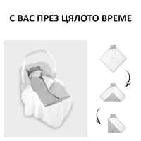 Мутилфункционално одеяло за количка и столче за кола Hauck Snuggle N Dream, Leo Grey-PE4go.jpeg