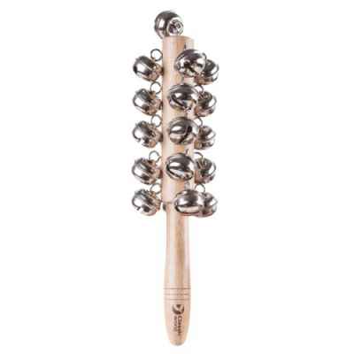 Музикален инструмент Classic World, дървен стик със звънчета
