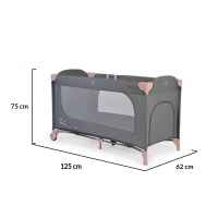 Бебешка кошара Cangaroo Skyglow 2, розовa-Pau5P.jpg