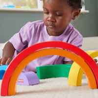 Дървена играчка за подреждане Fisher Price, дъга-PgU8u.jpeg