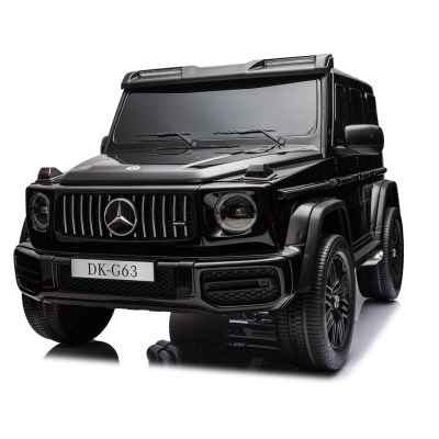 Акумулаторен джип JJ G63 4X4, двуместен черен металик