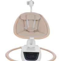 Бебешка eлектрическа люлка Kikka Boo BeeMoove, Beige-PiPFC.jpeg