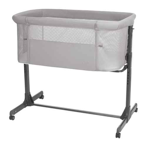 Бебешка мини кошара Kikka Boo Noah 2025, Light Grey