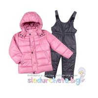 Детско яке с гащеризон Вега-М, тъмна пепел-Pv9QL.png