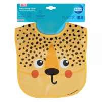 Непромокаем лигавник с джоб Canpol, Hello Little, оранжев-Q21tB.jpeg